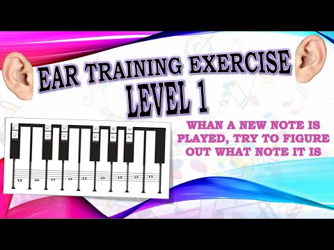 EAR TRAINING - LEVEL 1 exercise (1/5)