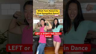 Download lagu Twin Dance Challenge: SpongeBob Edition — You Decide #twins #shorts #dance mp3