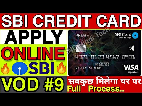 SBI Credit Card Online Apply || Eligibility For SBI Credit Card in Hindi Full Process Live Form🔥