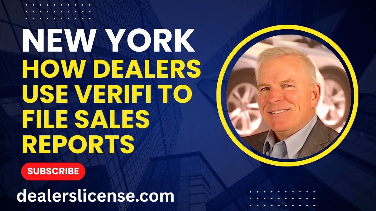 New York VERIFI Dealer Sales Reports-Dealers in NY Must File Sales Tax Reports