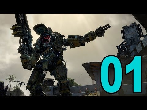 Titanfall Beta Live w/ Goldy - Part 1 - GET TO DA CHOPPA! (Titan Fall Multiplayer Gameplay)