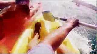 preview picture of video 'IV  CARRERA DE KAYAKS 2013 (Amigos del Museo) ;  Playa de Triana- El Pajar'