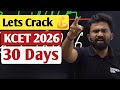 Crack KCET In 30 Days KCET Crash Course 2026 KCET2026 Crash Course
