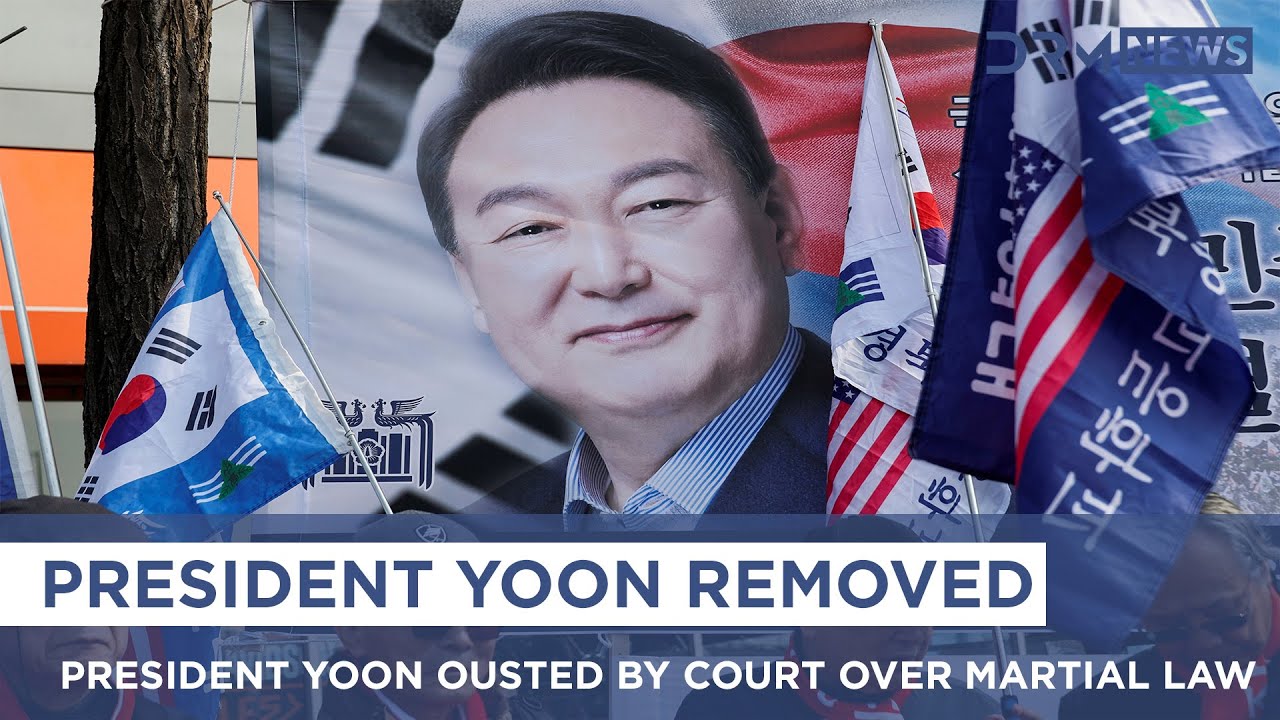 BREAKING: South Korean President Yoon OUSTED by Court Over Martial Law | AC1I