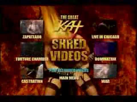 Great Kat Guitar Virtuoso Shreds SARASATE'S ZAPATEADO on "Extreme Guitar Shred" DVD Trailer!