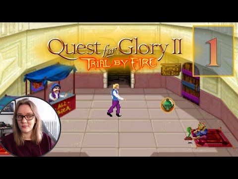 Let's Play Quest for Glory 2 [VGA] [P1] - Trial by Alleys!