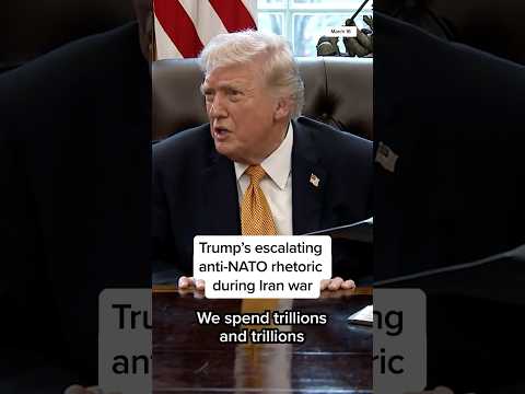 Trump's escalating anti-NATO rhetoric during Iran war