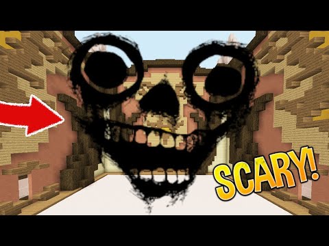 JerryVsHarry - ONLY SCARY BUILDS CHALLENGE (Minecraft Build Battle)