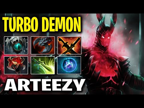 Arteezy - Terrorblade 7.26 BEST TURBO Gameplay Dota 2 Pro