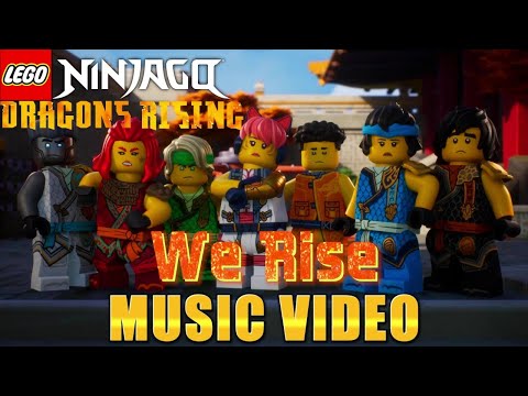 We Rise LEGO NINJAGO Dragons Rising Season 2 Part 2 Fan Made Music Video
