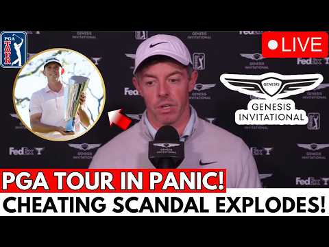PGA TOUR in BIG TROUBLE! Rory McIlroy LASHES OUT AT Bridgeman for CHEATING SCANDAL at the Genesis!
