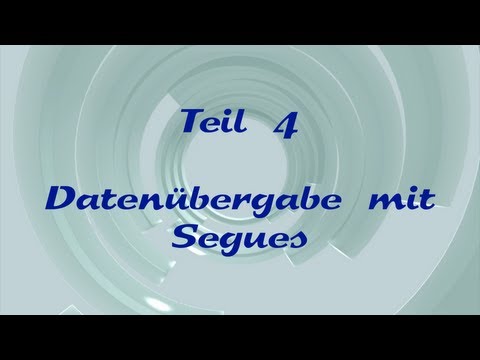 iOS-Programmierung für Einsteiger - 4 - Datenübergabe mit Segues (Xcode, iPhone, iPad, Objective-C)