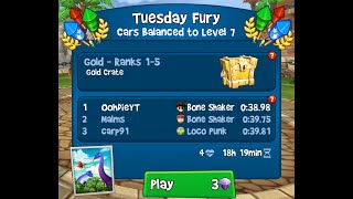 First place! | Beach Buggy Racing 2 | Tuesday Fury | Bone Shaker