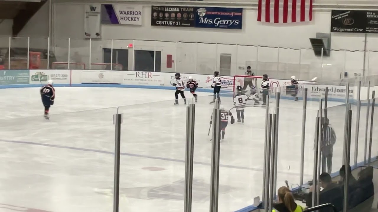 Lionel rips a goal off a great pass from Dylan