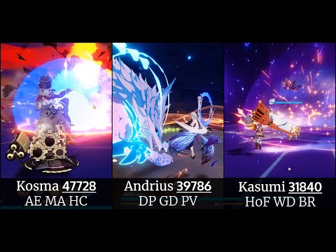 [SEA] W50 - Kosma (47728); Andrius (39786); Kasumi (31840) | Memorial Arena, Exalted [SSS]