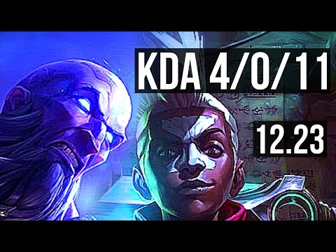RYZE vs EKKO (MID) | 4/0/11 | KR Challenger | 12.23
