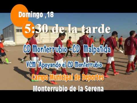 VCM Noticias -Domingo,18 -CD Monterrubio-CD Malpartida