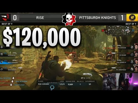 $120,000 GEARS 5 MATCH RISE vs PK | MAP 2 | BEST OUT OF 9