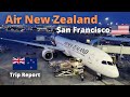 Flying Air New Zealand San Francisco To Auckland SFO AKL Economy Class Trip Report