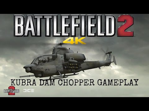 Battlefield 2 Multiplayer 2019 Kubra Dam Helicopter Gameplay 4K