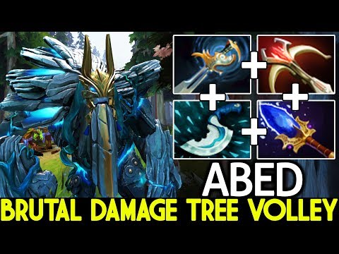 ABED [Tiny] Brutal Damage Tree Volley VS ANA 23savage Immortal Ranked 7.22 Dota 2