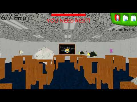 baldis in a wheelchair and its bad!