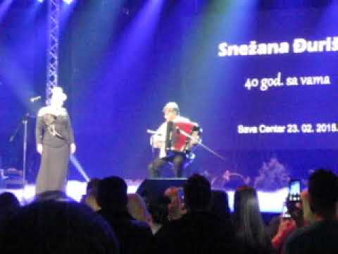 Snezana Djurisic, Dragan Stojkovic Bosanac - Placem vec tri dana (Sava Centar 2015)