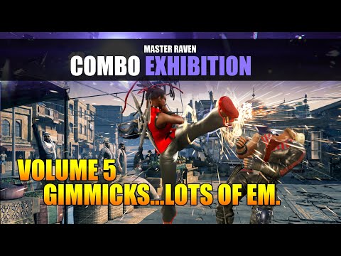 Tekken 7: Master Raven Combos Vol.5 (Setups, Gimmicks, Shenanigans, etc.)