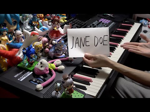 【ピアノ】「JANE DOE」を弾いてみた【チェンソーマン レゼ篇 ED】