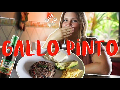 HOW TO COOK COSTA RICAN GALLO PINTO | Making a Typical...