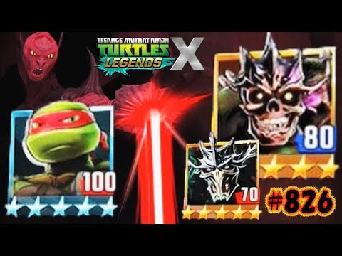 TMNT Legends - Limitation Of Raph Vs Super Shredder & Undead Shredder #826 (忍者神龟ミュータントタートルズ レジェンズ)
