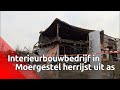 Een maand na de brand is RMR Interieurbouw alweer druk aan de slag