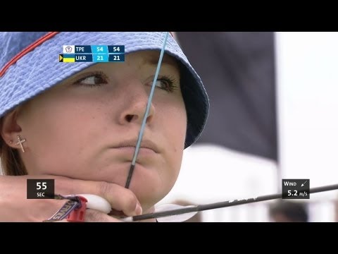 Chinese Taipei v Ukraine – recurve women’s team gold | Shanghai 2013 Archery World Cup S1