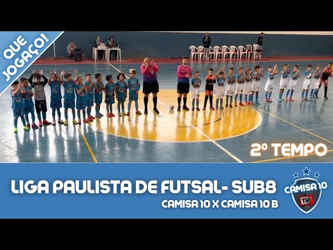 2º TEMPO - LIGA PAULISTA DE FUTSAL KIDS (SUB8) - CAMISA10/SKA BRASIL #futsal #futebol #camisa10