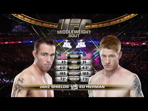 Jake Shields vs Ed Herman full fight