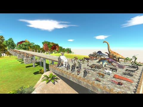 Who Can Survive Arrows Road - Animal Revolt Battle Simulator