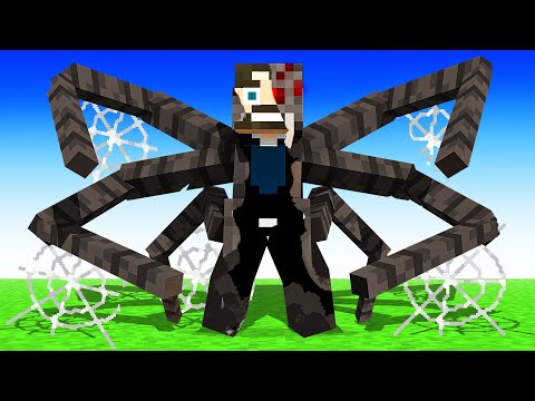 TRANSFORMING into a SCARY MONSTER in Minecraft