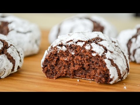 Chocolate Crackle Cookies ✩ Super Easy Recipe || So Sweet