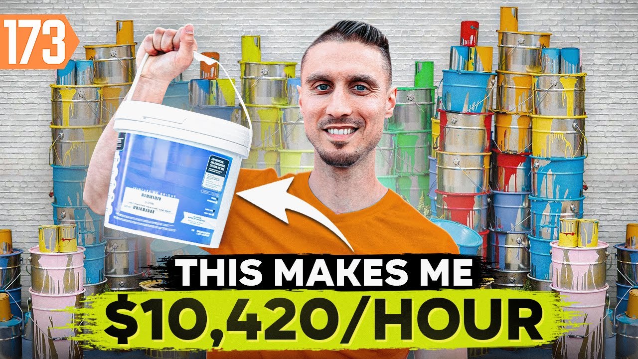 Makes $10,420/Hour Painting Homes!?