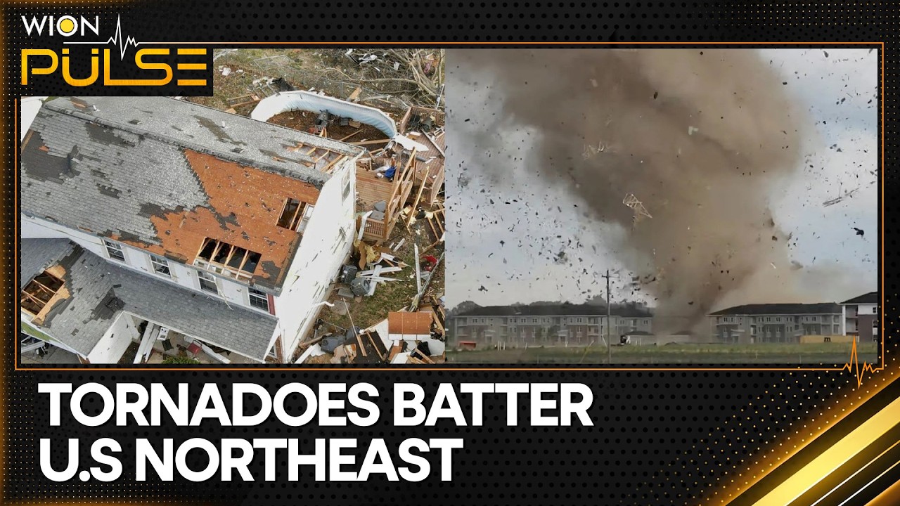 US Tornado: Storms Trigger Flooding Across Northeast; Severe Storms Leave Trail of Damage | WION