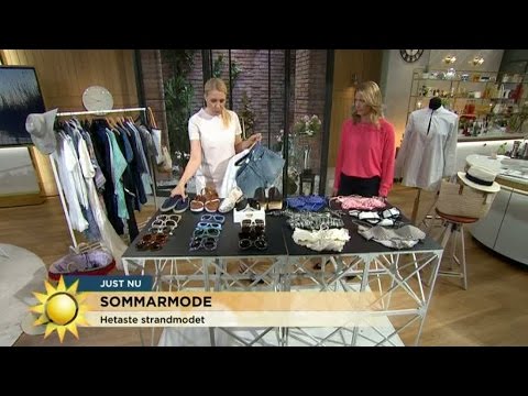 Här är sommarens hetaste strandmode - Nyhetsmorgon (TV4)