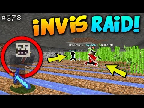 THEY ARE ONLINE!! *Funniest Invisible Raid TROLL* | Minecraft FACTIONS #378 (SaiCoPvP)