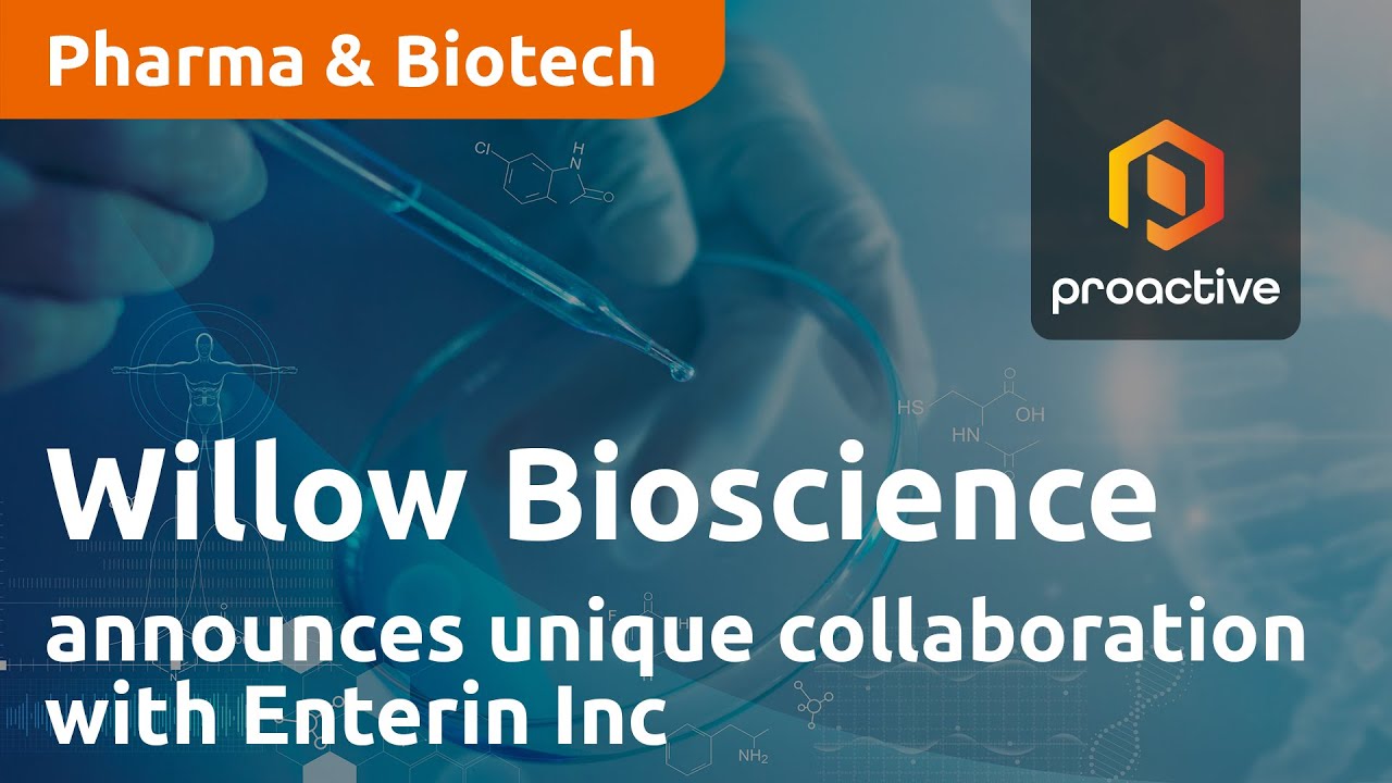 Willow Bioscience announces unique collaboration with Enterin Inc