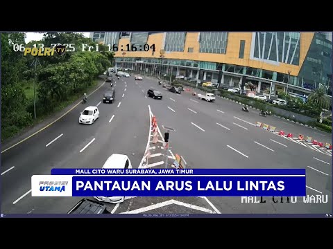 NTMC POLRI - PANTAUAN ARUS LALU LINTAS SORE 13/06/2025