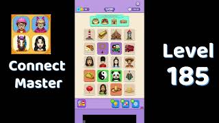 Connect Master Level 185 Walkthrough 🧩 | Match Puzzle | Puzzle Solutions & Tips | Go Answer