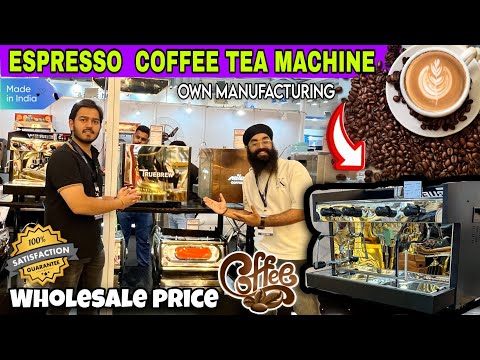 Coffee & Tea Steam Espresso Machine | Coffee Machine 2025 | Cotton,Candy,Juicer ￼| Wholesaler price