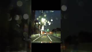 雨ドライブ 大泉 - 伏見通り #Shorts