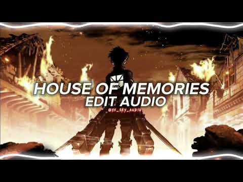 house of memories - panic at the disco [edit audio]