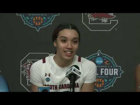 South Carolina Final Four Postgame Press Conference - 2022 NCAA Tournament