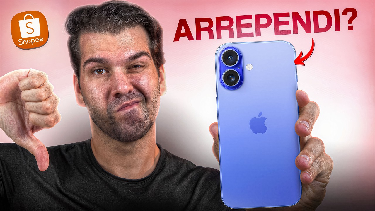 Miniatura da avaliação em vídeo de Smartphone Apple iPhone 16 128 GB – Verde-acinzentado